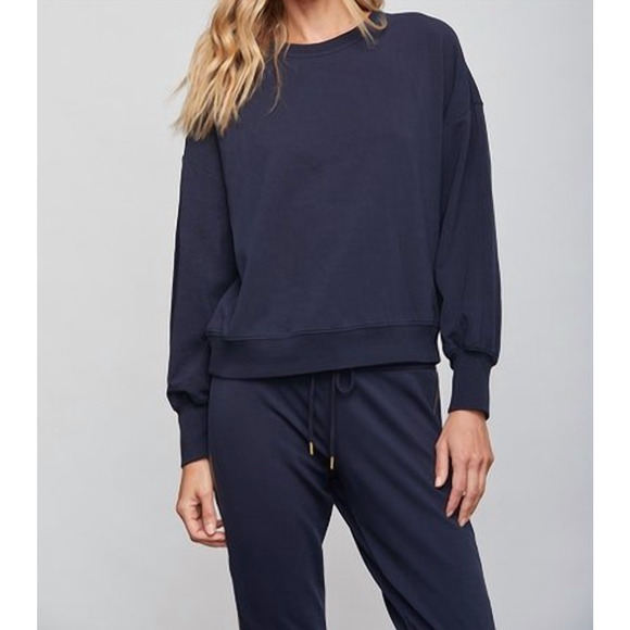 NEW SUNDAYS amara pullover in navy - Picture 1 of 1